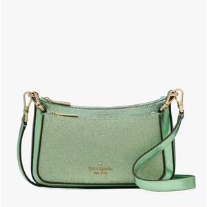 kate spade Metallic Mint Green Crossbody Bag